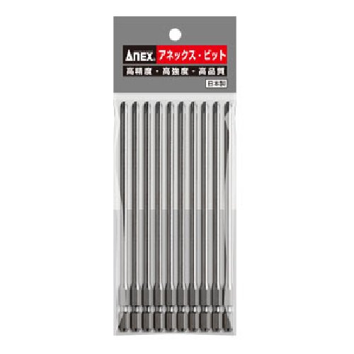 Amazon.co.jp: アネックス(ANEX) 段付ビット +2x150 10本袋 AP-16M